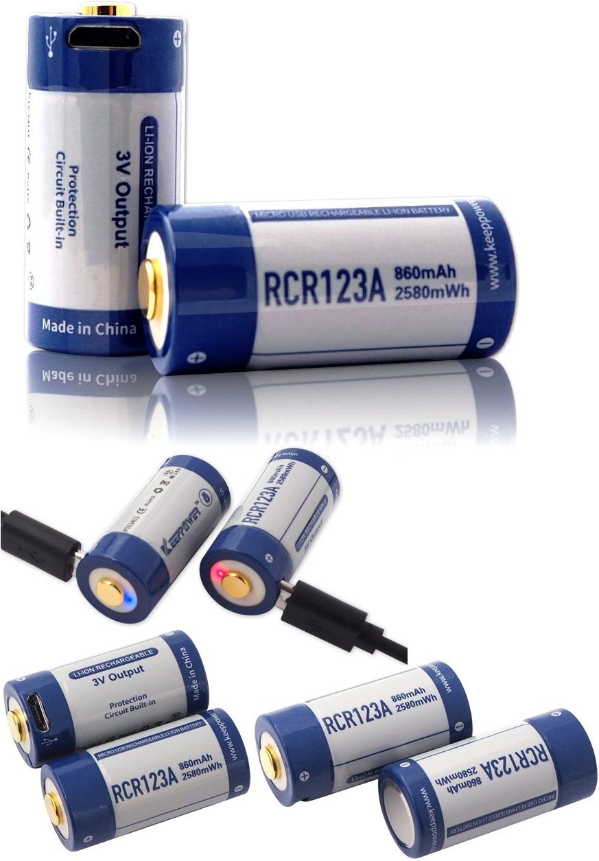 RCR123 3.0v